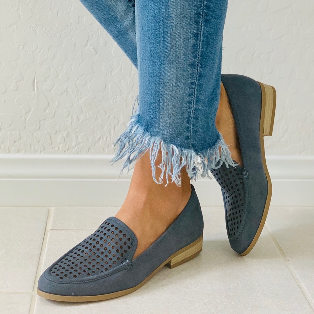 NIB Livid Perforated Moccasin Comfort Loafer Flat - Picture 3 of 6